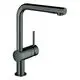 GROHE-EH-Spueltischbatterie-Minta-30274-L-Auslauf-azb-Spuelbrause-hard-graphite-30274A00