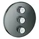 GROHE-3-fach-UP-Ventil-Grohtherm-Smart-Control-29122-FMS-rund-hard-graphite-29122A00