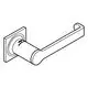 GROHE WC-Papierhalter in chromfarbener Ausführung, mit ovalem Halter und quadratischer Wandplatte. Dezentes Design für den Badezimmerbereich.