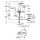 Grohe Wasserhahn mit ergonomischem Hebel, abnehmbarer Zugstange. Diagramm zeigt Maße und Anschlussdetails für die Installation.