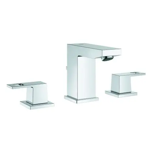 GROHE 3-L-EH-Waschtischbatterie Eurocube 20351 Zugstangen-Ablaufgarnitur chrom, 20351000, Artikel in Kategorie