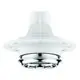 GROHE-Strahlbildner-Rainshower-Aqua-Pure-26737-ohne-UP-Koerper-Abdeckung-chrom-26737000