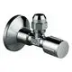 GROHE-Eckventil-22037-1-2x3-8-Rosette-Metallgriff-hard-graphite-22037A00