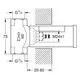 Grohe UP-Ventil-Unterteil mit G¾-Anschluss, Abmessungen und Gewinde M24x1 sind im technischen Zeichnungsformat abgebildet.
