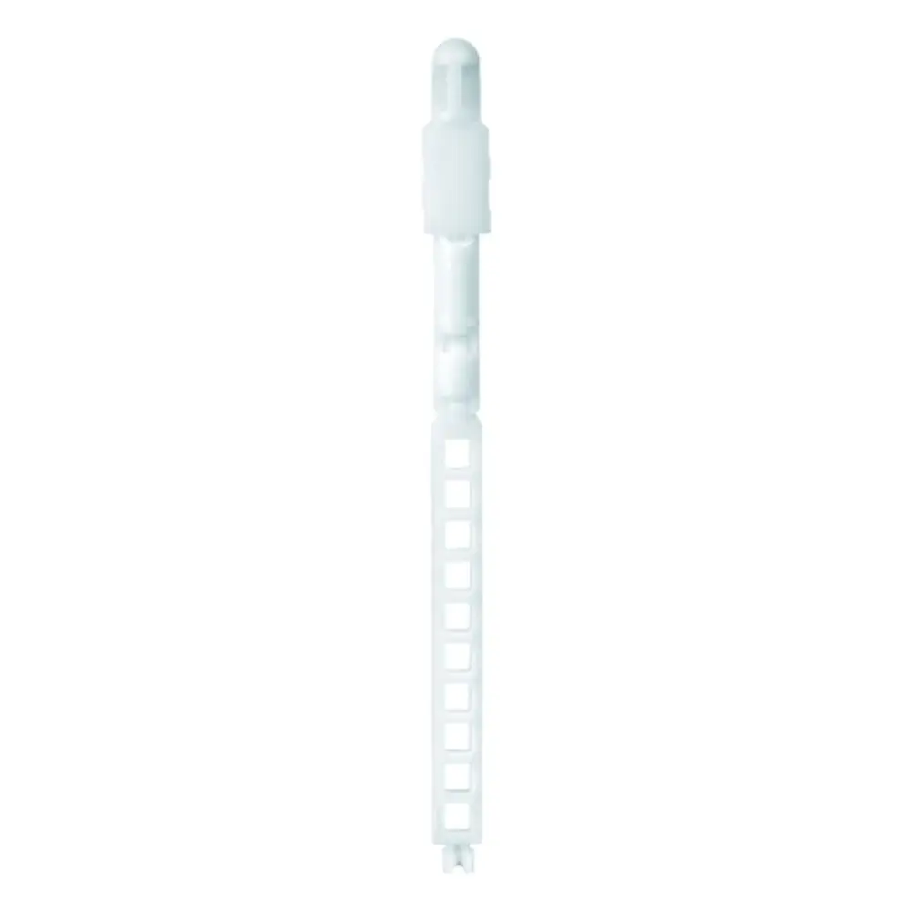 GROHE Druckbolzen in Transparenz, mit mehreren Ausfräsungen und einer simplen, funktionalen Form für Sanitärinstallationen.