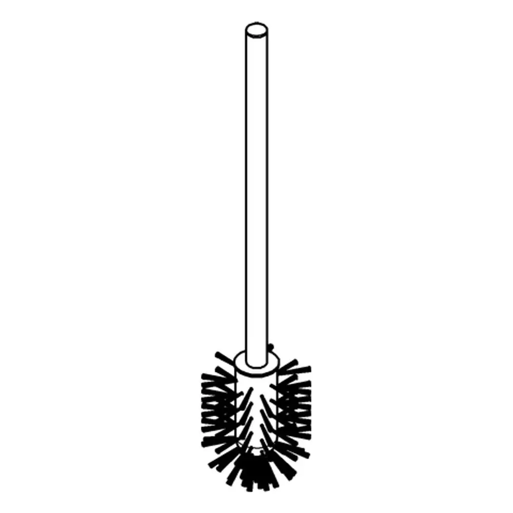 GROHE Bürste mit langen Borsten und geradem Griff, geeignet für Reinigungsarbeiten. Einheitlich in Form und Funktion, um die Nutzung zu erleichtern.