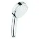 Handbrause-Tempesta-Cosmit-100-1-2-2-str-verchromt-Brauseboden-weiss-5-7l-min-Gr-2757120E