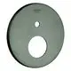 GROHE-Rosette-48429-rund-fuer-EHM-FMSmit-2-Wege-Umst-hard-graphite-gebuerstet-48429AL0