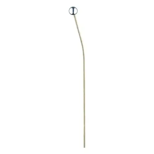 Grohe Zugstange in chromfarbenem Design, geschwungen und mit einem runden Ende. Eignet sich für Anwendungen im Sanitärbereich.