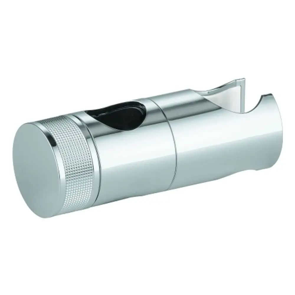 Grohe Gleitelement in verchromtem Finish, zylindrische Form mit Aussparung und Griffbereich, geeignet für Brausestangen.