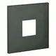GROHE-Rosette-48430-eckigfuer-EHM-FMS-hard-graphite-gebuerstet-48430AL0