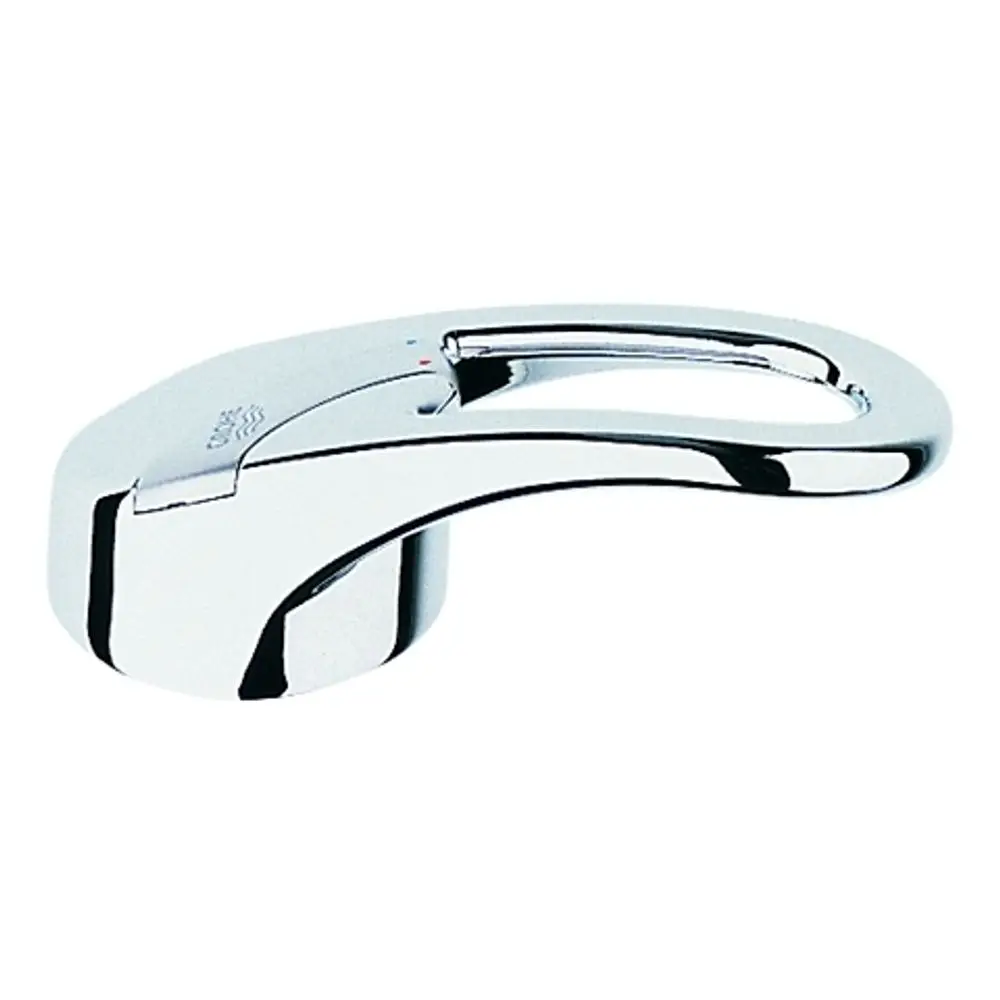 Grohe Hebel mit ergonomischem Design, in glänzendem Chrom finish. Eignet sich für die Verwendung an Armaturen in Badezimmern oder Küchen.