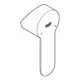 Hebel von Grohe in chromfarbenem Finish, mit ergonomischem Design und einem runden Kopf, geeignet für Armaturen.