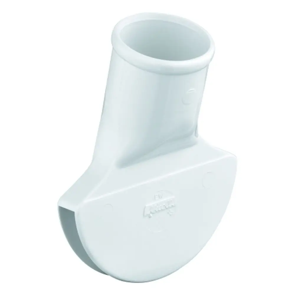 Weißer Spülwasserverteiler von Grohe mit einer hohlen Struktur, die zur Verteilung von Wasser in Sanitäranlagen dient.