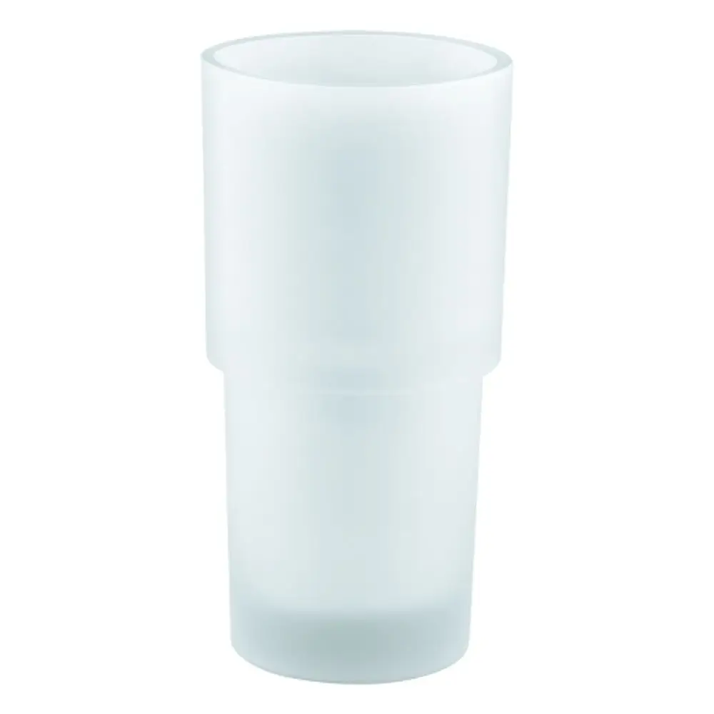 GROHE Ersatzglas für Toilettenbürsten- garnitur, Glas matt, 40952000