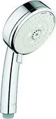 Handbrause-Tempesta-Cosmit-100-1-2-3-str-verchromt-Brauseboden-weiss-Grohe-27572002