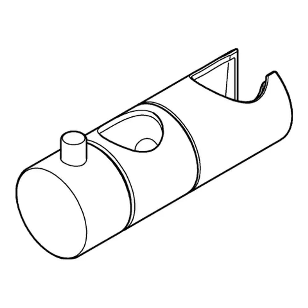 GROHE Gleitelement in zylindrischer Form mit einer seitlichen Aussparung und einer kleinen Erhebung, geeignet für Duschsysteme.