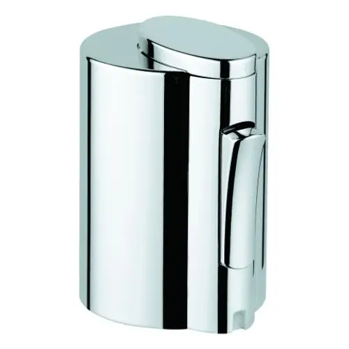 Chromfarbener Temperaturwählgriff von Grohe für Thermostate, mit einem eleganten Design und einem seitlichen Hebel zur einfachen Handhabung.