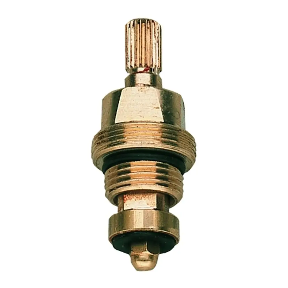 GROHE Ventileinsatz aus Messing mit einem verstellbaren Griff, geeignet für verschiedene Armaturen. Der Einsatz hat ein gewinde für einfache Installation.
