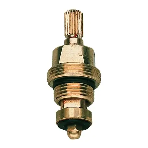 GROHE Ventileinsatz aus Messing mit einem verstellbaren Griff, geeignet für verschiedene Armaturen. Der Einsatz hat ein gewinde für einfache Installation.