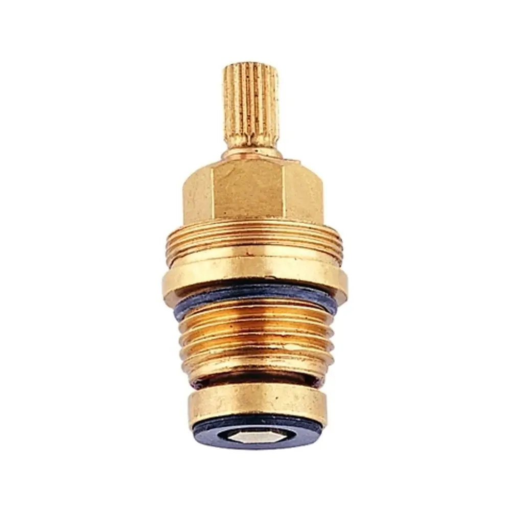 Edelstahl-Grohe-Armatur mit runder Form und Gewinde, ausgestattet mit Dichtungsring und Einstellmechanismus.
