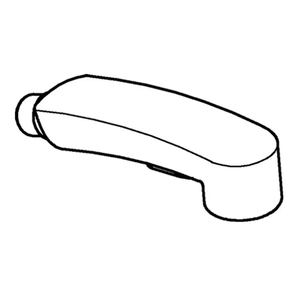 Grohe Spülbrause mit ergonomischem Griff in schlichten, runden Formen, geeignet für die Montage in Badezimmern oder Küchen.