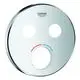GROHE-Rosette-46992-rund-fuer-Mischermit-2-Absperrventilen-chrom-46992000