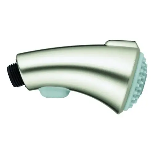 GROHE Spülbrause in mattem Grau mit geschwungener Form und gummierte Greiffläche zur leichteren Handhabung. Anschluss für Standardschläuche.