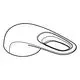 Chromfarbener Hebel mit ergonomischer Form, geeignet für die Montage an Grohe Produkten. Die Öffnung ist oval und geschwungen, mit einer klaren, modernen Linienführung.