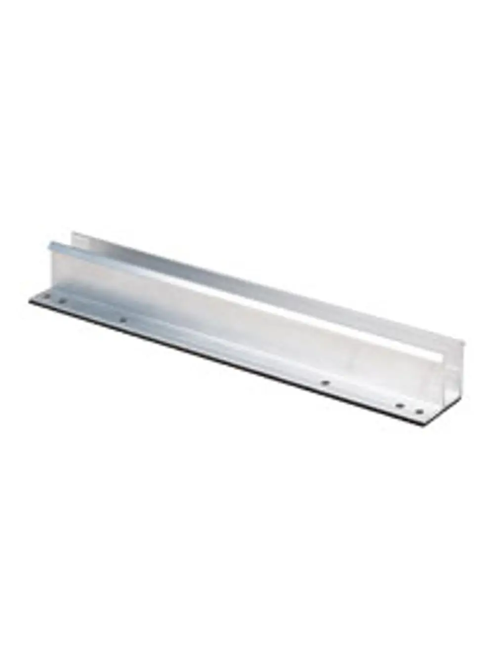 Montageprofil von Esdec, aus Metall, mit einem langen, flachen Design und mehreren Löchern zur Befestigung. Geeignet zum Optimieren von Metalldächern.