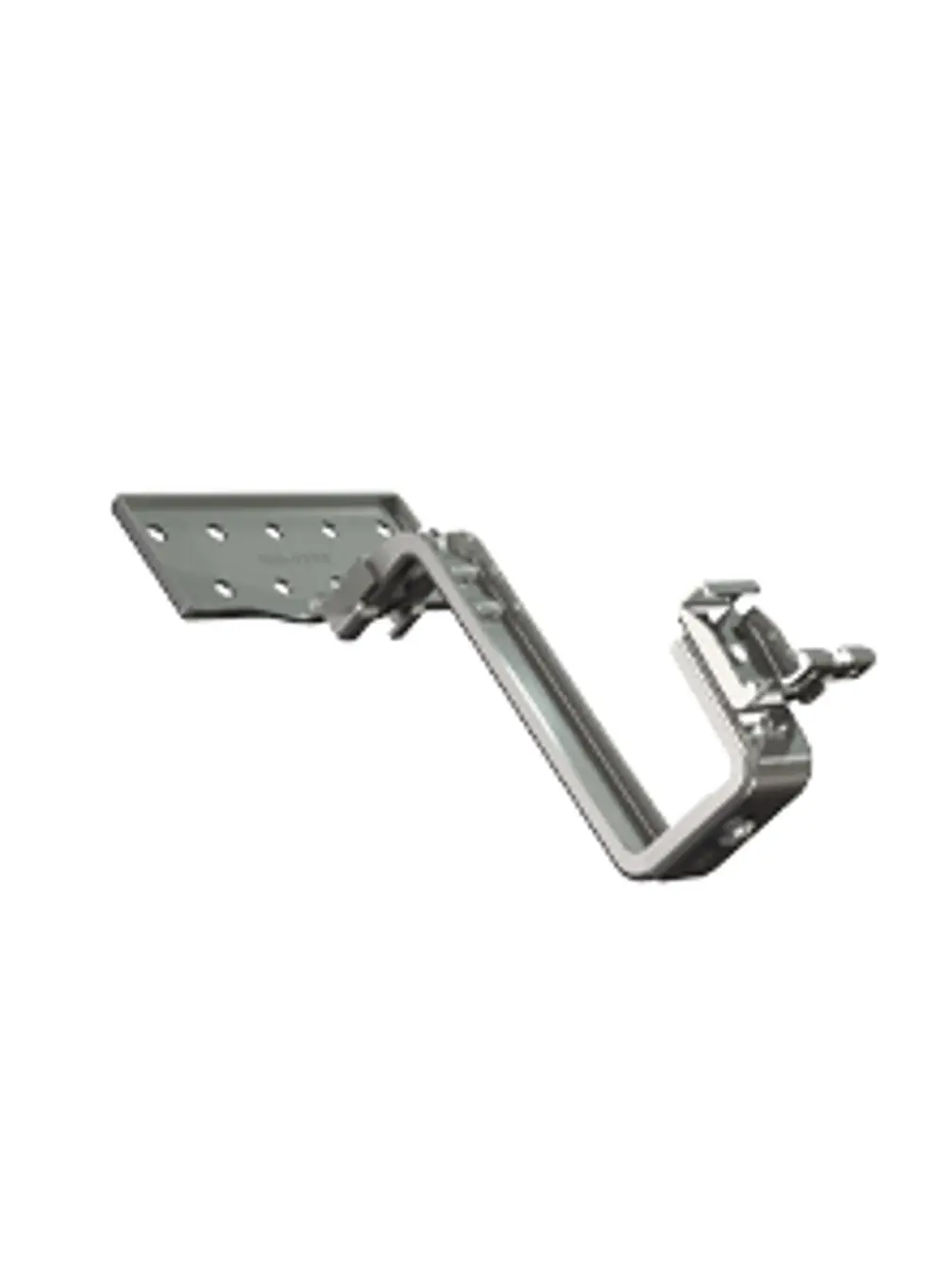 Metallischer Dachsparrenhaken von Esdec mit mehreren Befestigungslöchern, geeignet zur Montage und Unterstützung auf Dächern.