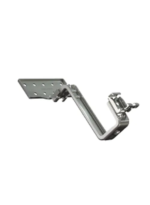 Metallischer Dachsparrenhaken von Esdec mit mehreren Befestigungslöchern, geeignet zur Montage und Unterstützung auf Dächern.