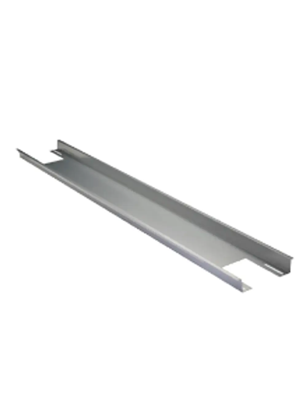 Aluminiumschiene von Esdec für Flachdachsysteme, mit gerader, flacher Gestaltung und geeignet für die Montage von Solarmodulen.
