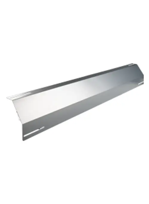 Windabweiser von Esdec, flaches Design, gefertigt aus Metall, zur Montage am oberen Teil eines Daches oder eines ähnlichen Unterbaus.