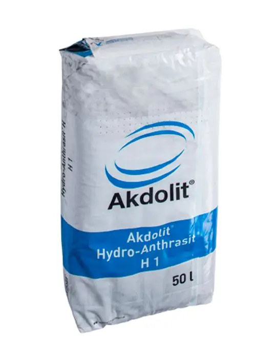 Grünbeck Filtermaterial Hydro-Anthrasit H Körnung I: 0,6 - 1,6 mm; Gebinde: 50 l, 170220, Artikel in Kategorie