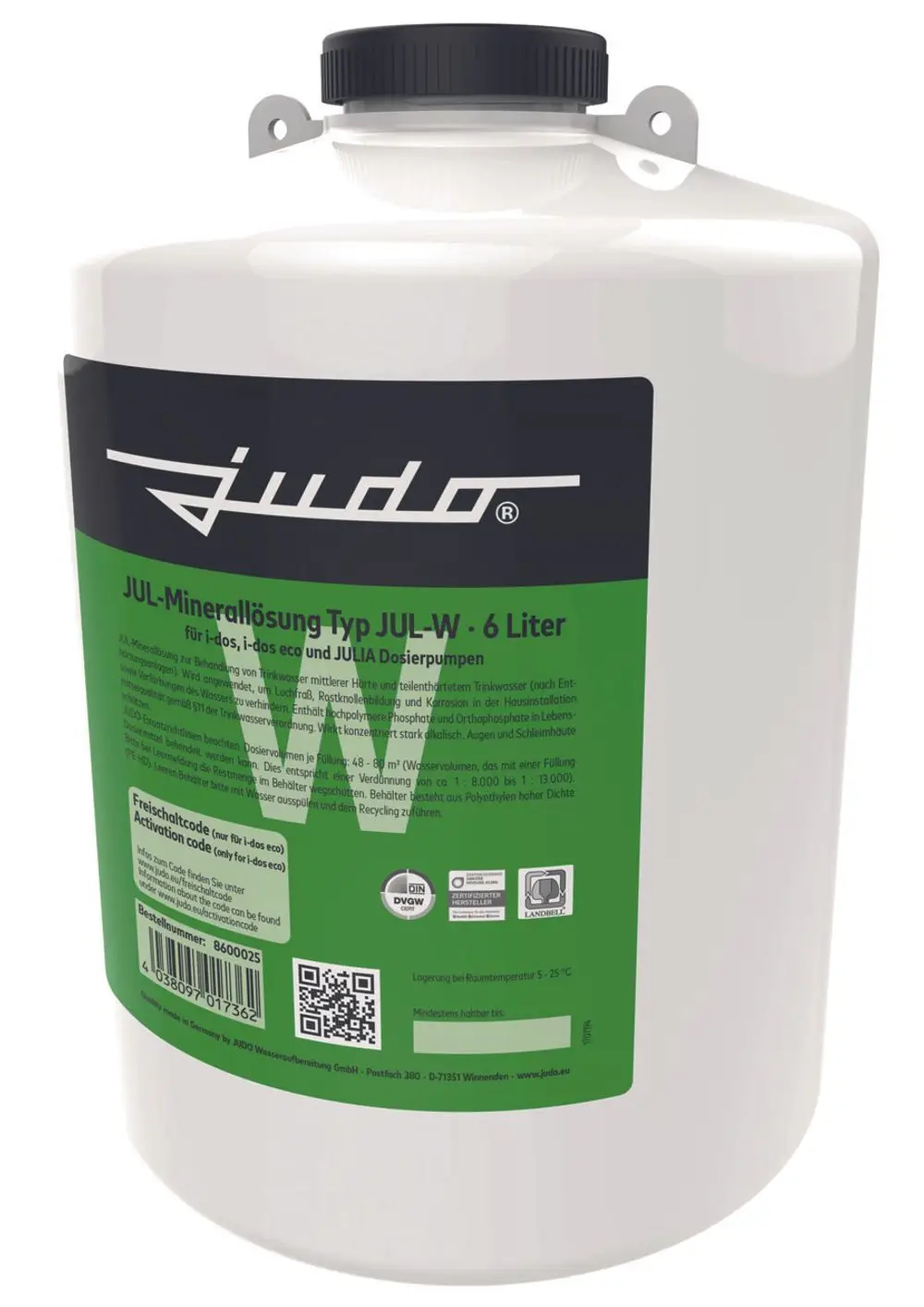 Judo - Jul-W Für Härtegrad 1 Bis 2, 25L, Minerallösung Zur Verhinderung Von Korrosion Und Wasserstein - Image 4