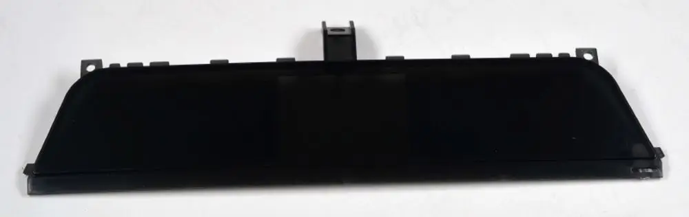 Black plastic cover for a display circuit board, designed for Remko products. It features mounting clips along the edges.