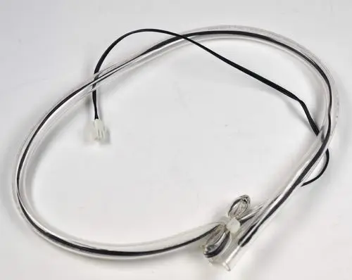 Temperatursensor von Remko mit transparentem Kabel und einem konnektierenden Stecker, geeignet für den Lufteintritt in Heizsystemen.