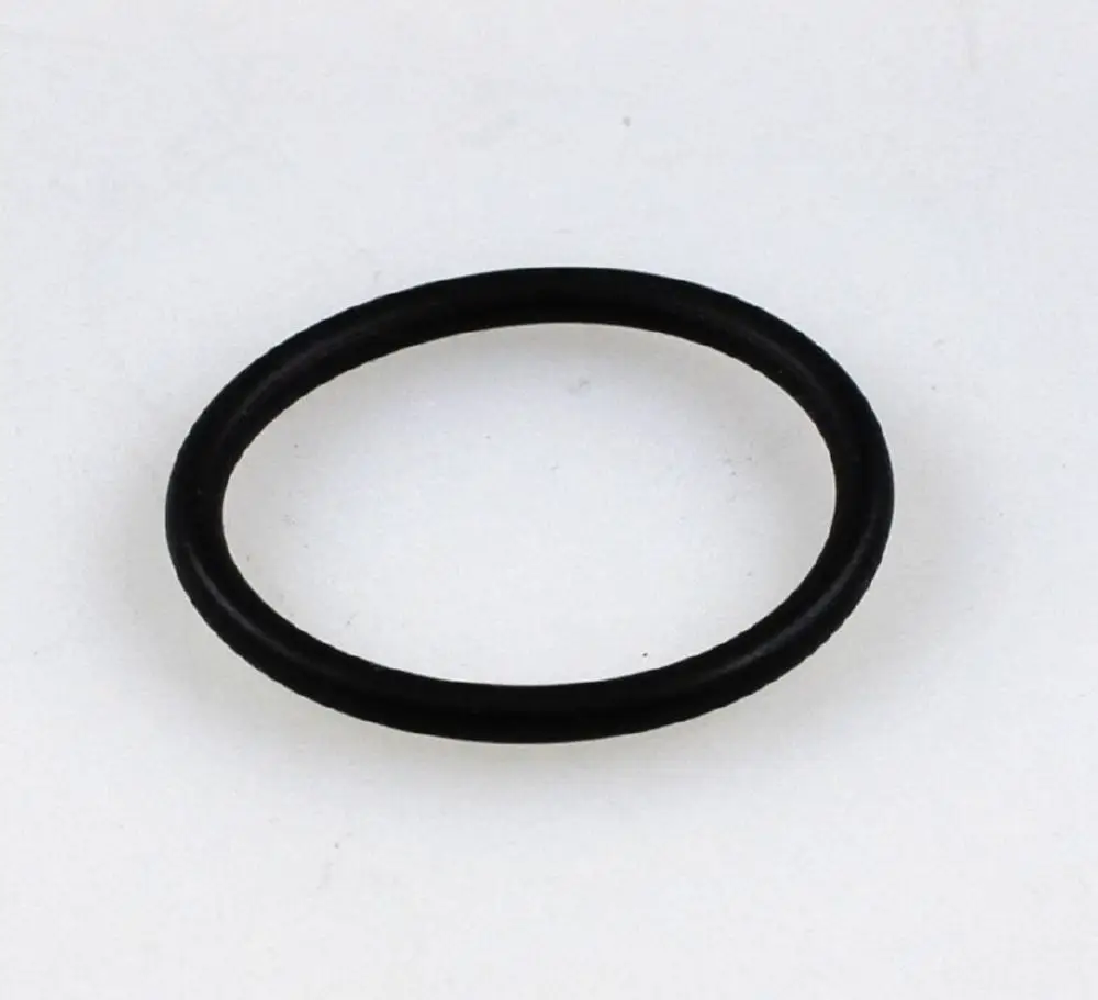 Schwarzer O-Ring auf hellem Untergrund, geeignet für Dichtungen. Produkt von Remko, Darstellung zeigt die ringförmige Form und Materialbeschaffenheit.