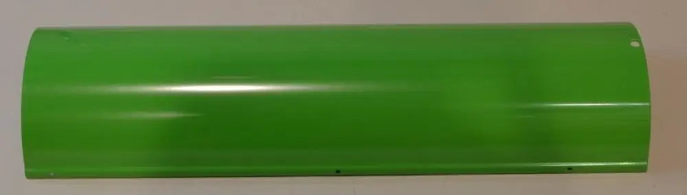 Grüner, gebogener Inspektionsdeckel Remko RK DZH 30, Modellnummer 1107155.