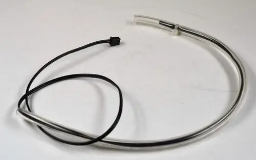 Temperatursensor mit einem transparenten Schlauch und einem schwarzen Kabelanschluss, geeignet für den Einsatz in Remko-Produkten.