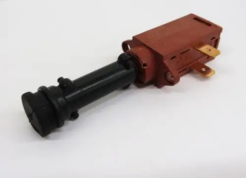 Thermoaktuator in brauner und schwarzer Ausführung von Remko, mit zwei Anschlüssen. Das Produkt dient zur Regelung eines Kondensatablaufs.