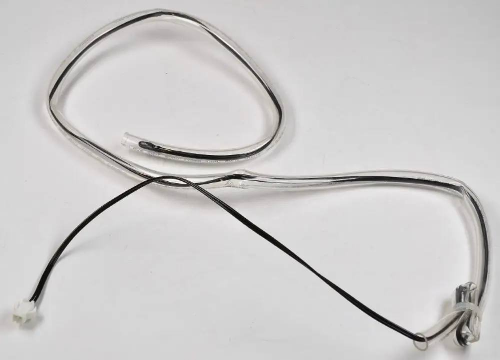 Temperatursensor von Remko für den Lufteintritt, bestehend aus transparenten und schwarzen Kabeln, mit einem Anschlussstecker am Ende.