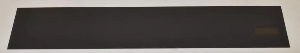 Schwarze Folie auf hellem Hintergrund, wahrscheinlich von Remko, ohne erkennbare Maße oder Produktbezeichnung. Die Oberfläche ist einheitlich und glatt.