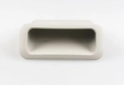 Griffmulde in heller Farbe, geeignet für Einsatz in verschiedenen Anwendungen. Produkt von Remko, funktionales Design, das eine einfache Handhabung ermöglicht.