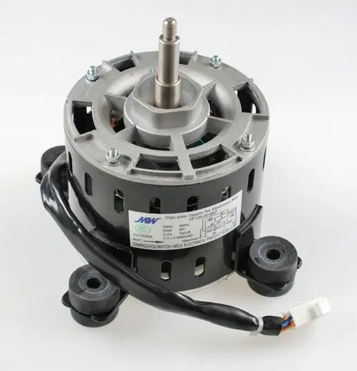 Verdampferventilatormotor mit Kabelanschluss, spezielle Ausführung von Remko, für Einsatz in Kühl- und Klimaanlagen.