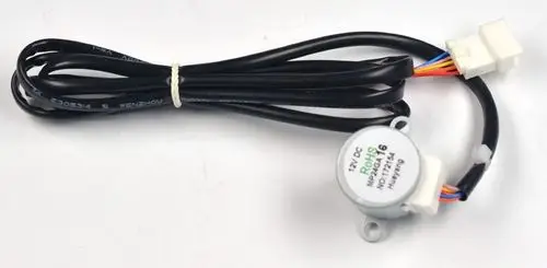 Swingmotor mit Kabel und Stecker, geeignet für DC-Anwendungen. Gerät mit Verbindungskabel, Herstellerangabe sichtbar. Marke Remko erkennbar.
