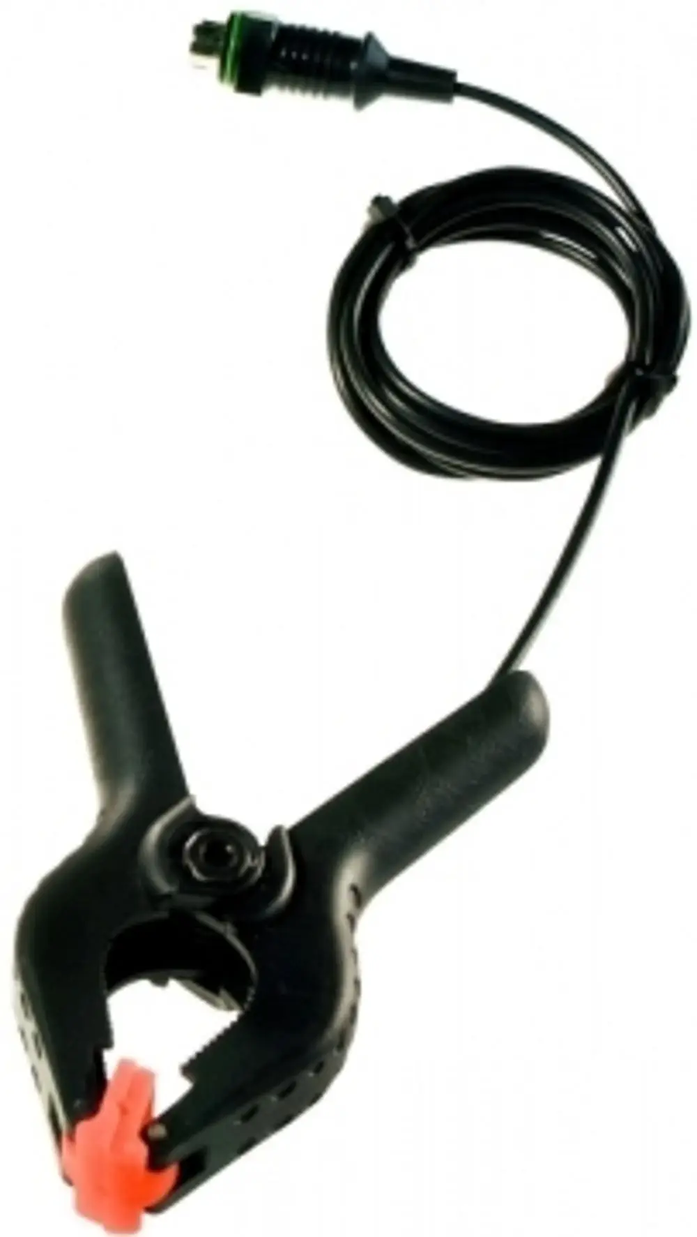 Schwarzer Zangenfühler mit Kabel und Stecker, geeignet für verschiedene Messanwendungen, hergestellt von Remko.