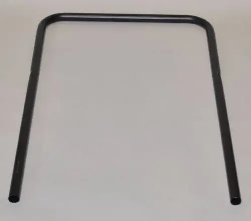 Schwarzer, rechteckiger Metallrahmen mit zwei langen Rohren, hergestellt von Remko. Das Produkt liegt flach auf einer neutralen Oberfläche.