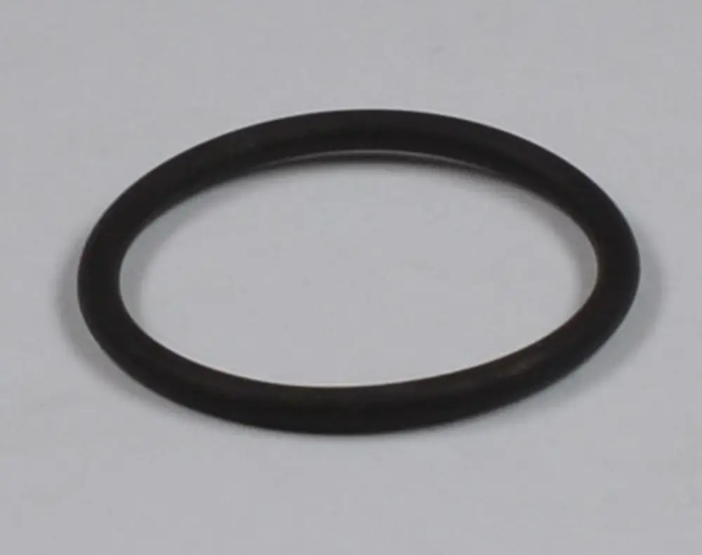 Schwarzer Gummi-Ring, möglicherweise als Dichtring verwendet, auf hellem Hintergrund. Produkt könnte zur Anwendung bei Remko-Geräten geeignet sein.